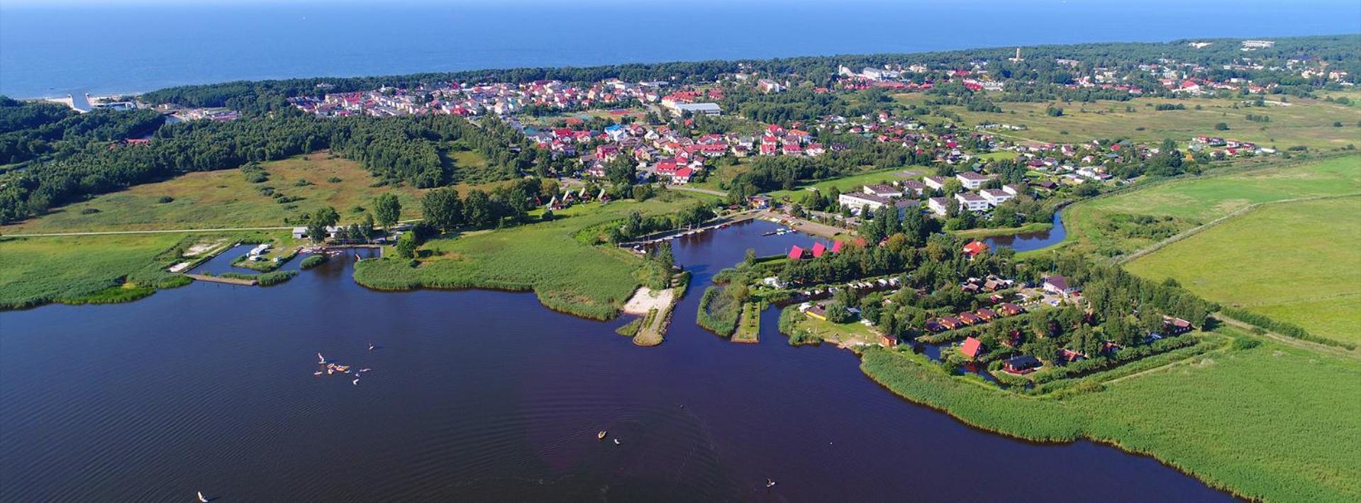 Stanica Wodna Hotel Dźwirzyno Kültér fotó